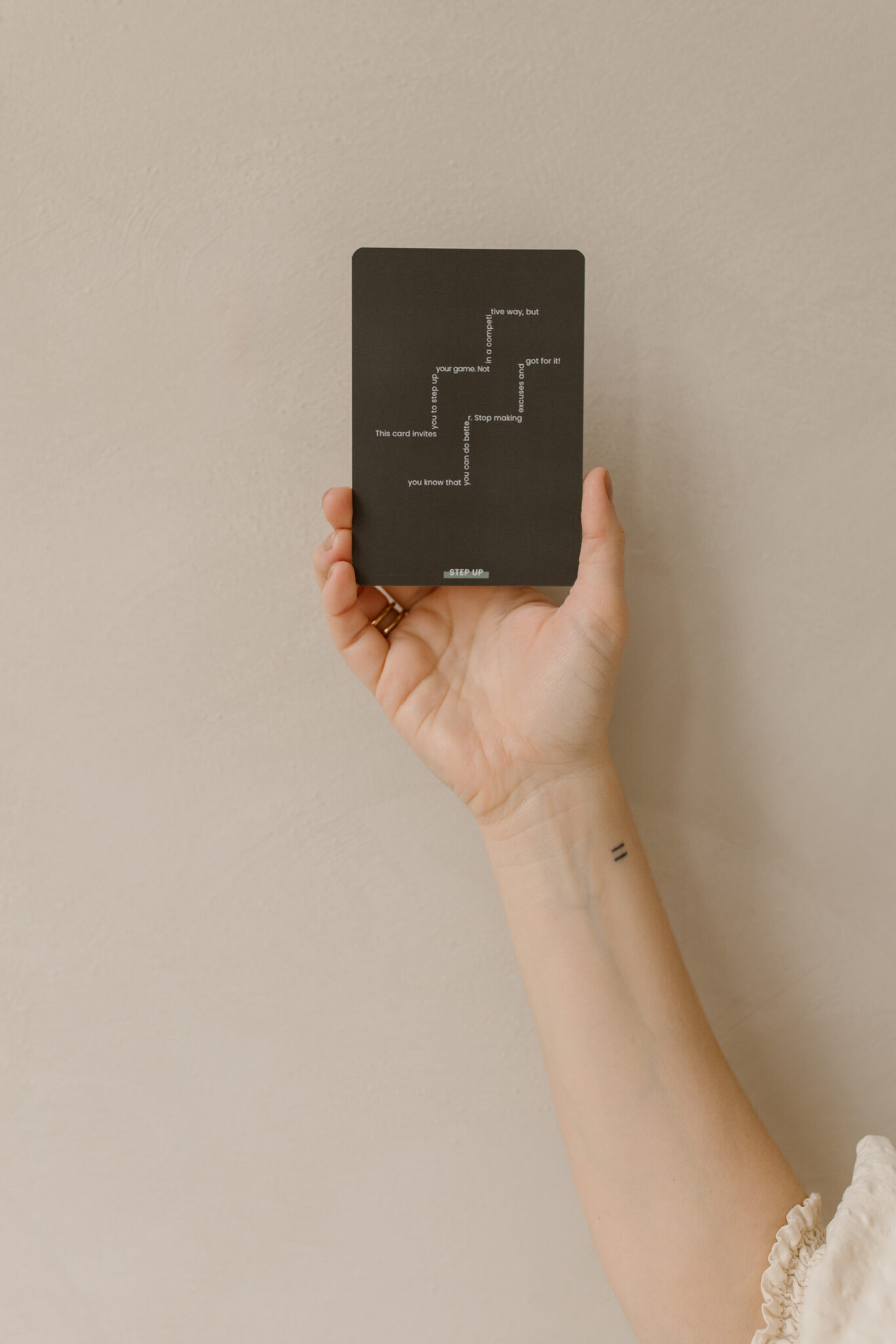 'Slow Down' kaartendeck