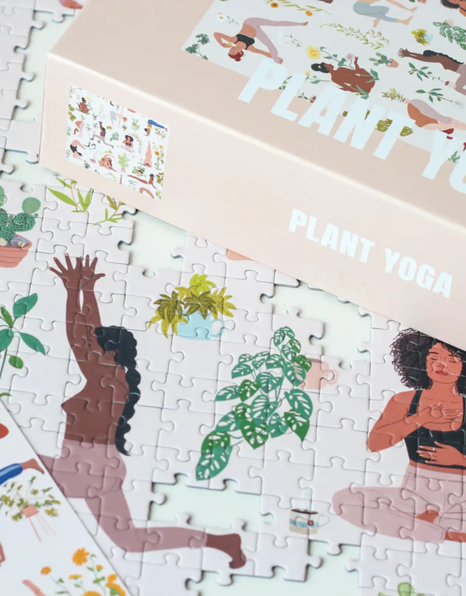 Piecely puzzle ' Plant Yoga' - 1000 pieces