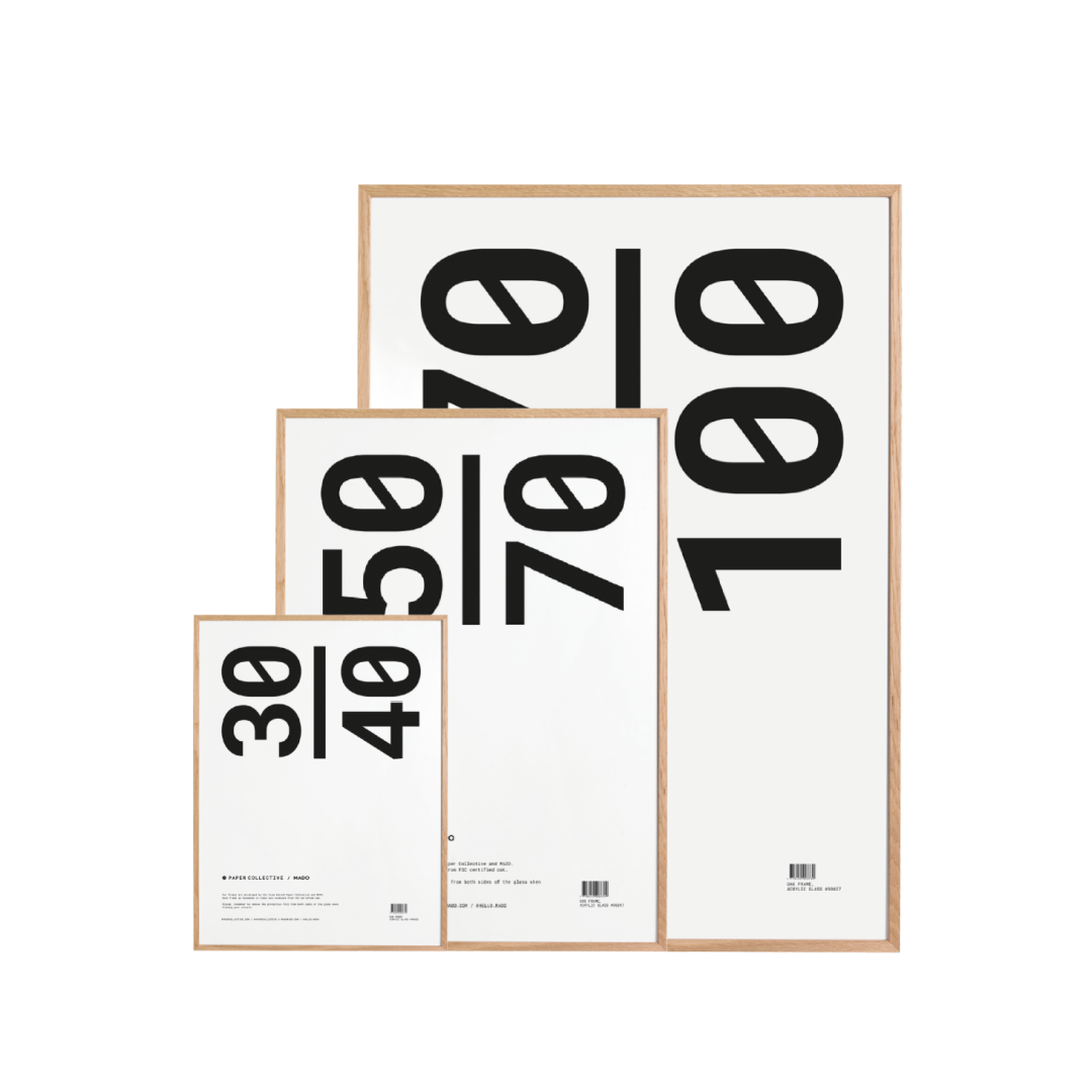 Paper Collective frame massief eiken