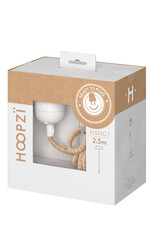 Hoopzi fitting plafondkap - jute / wit