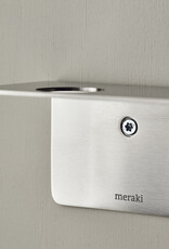 Meraki flessenrek met haken 'Bottle' - rvs