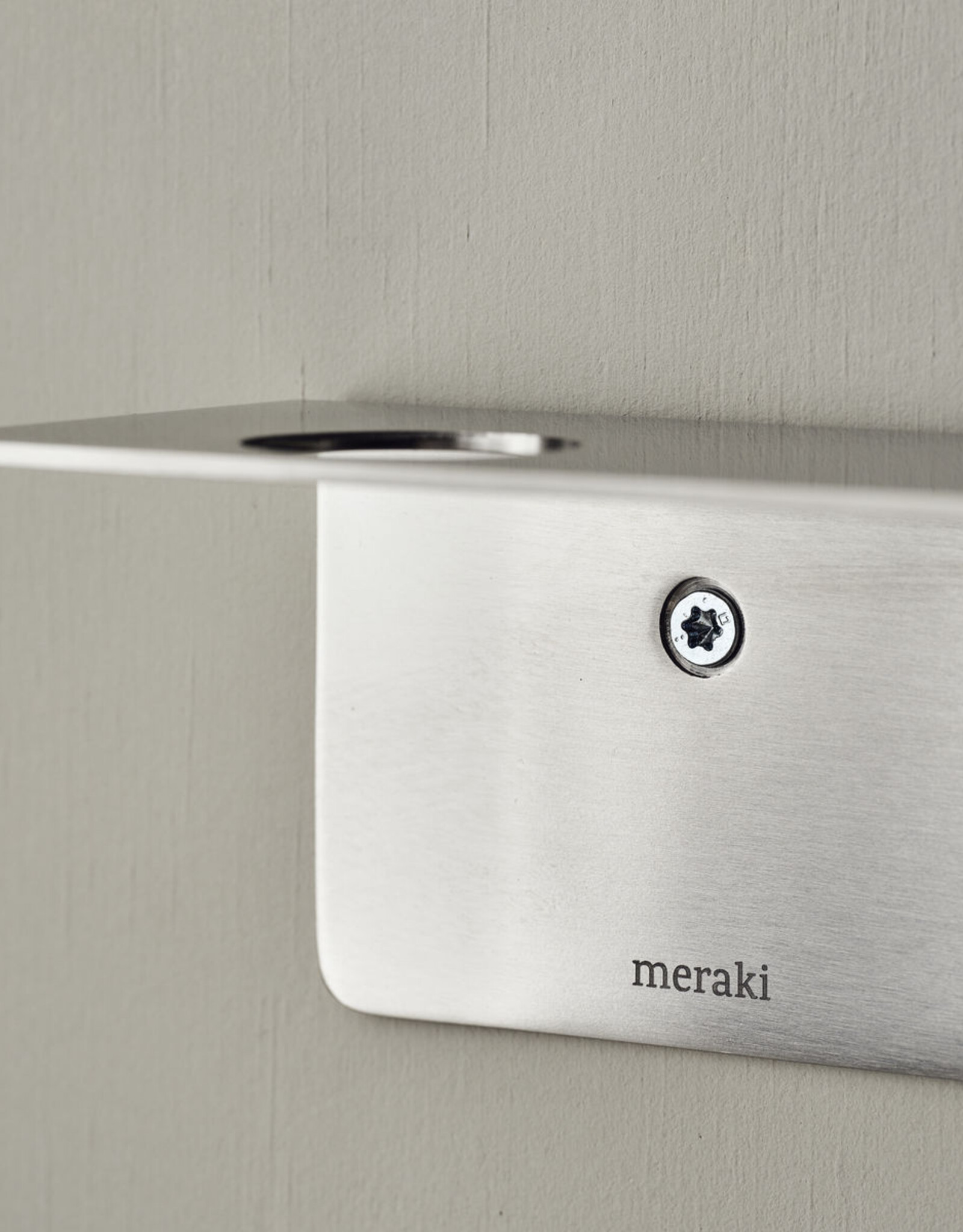 Meraki bottle hanger with hooks 'Bottle' - rvs