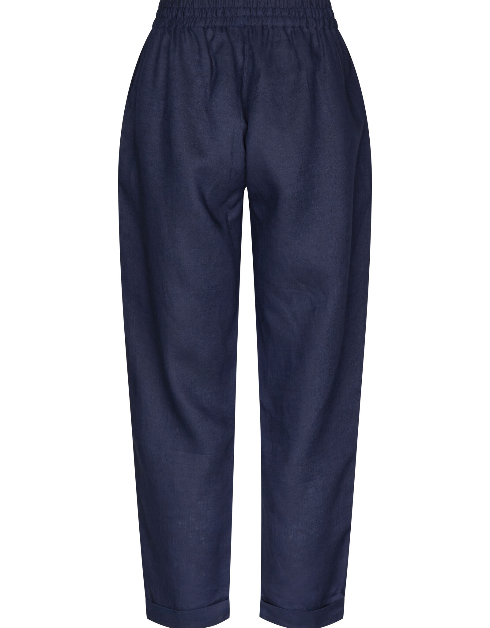 Rosemunde broek 'Timian'  linnen - navy