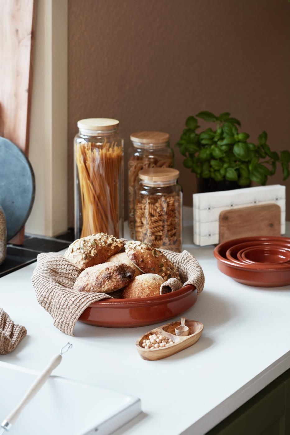 IBLaursen schaal 'Olivio' - olijfhout