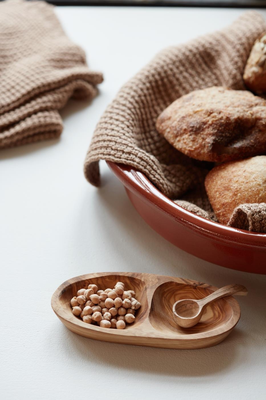 IBLaursen schaal 'Olivio' - olijfhout