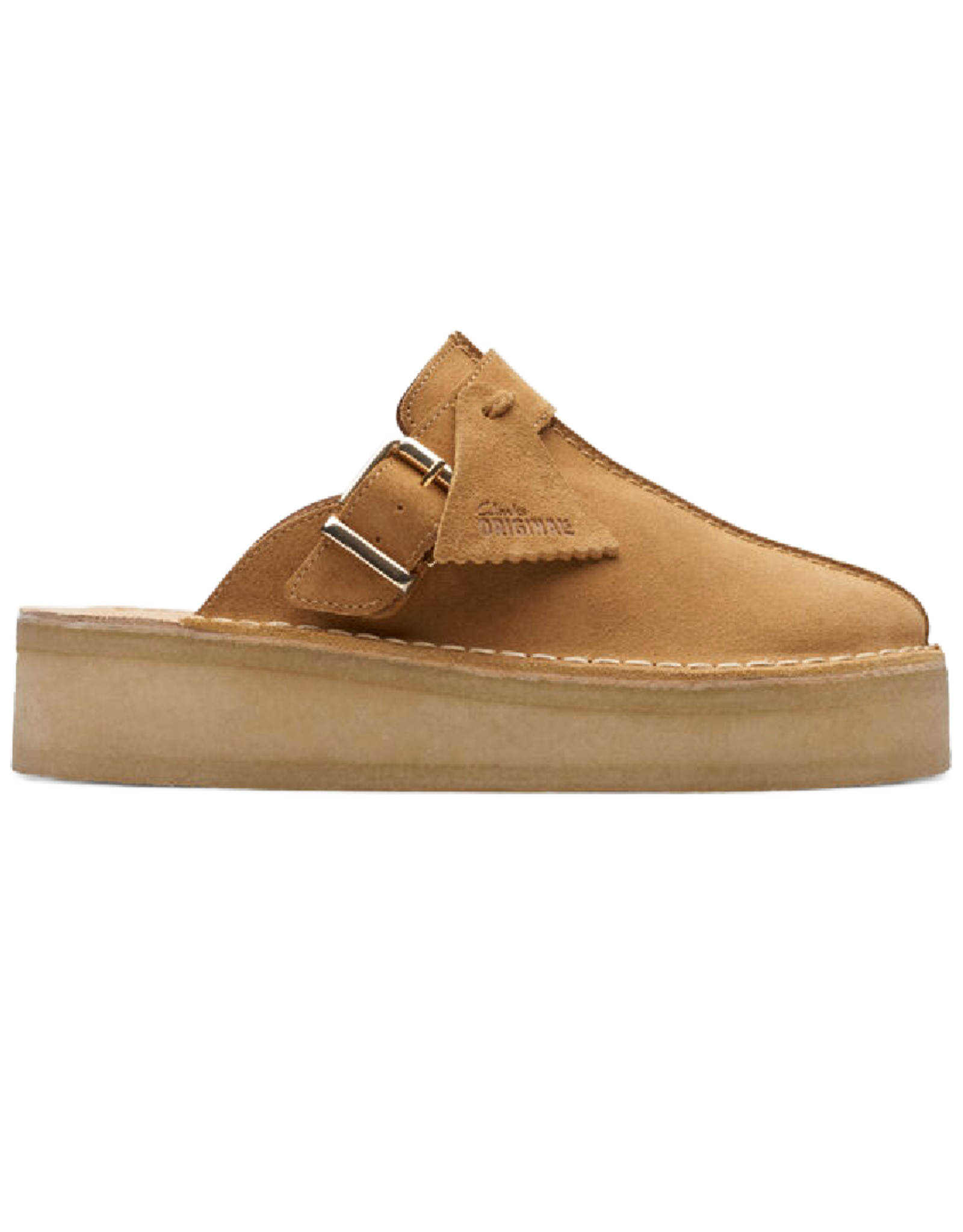 Clarks 'Trek Wedge Mule' - tan