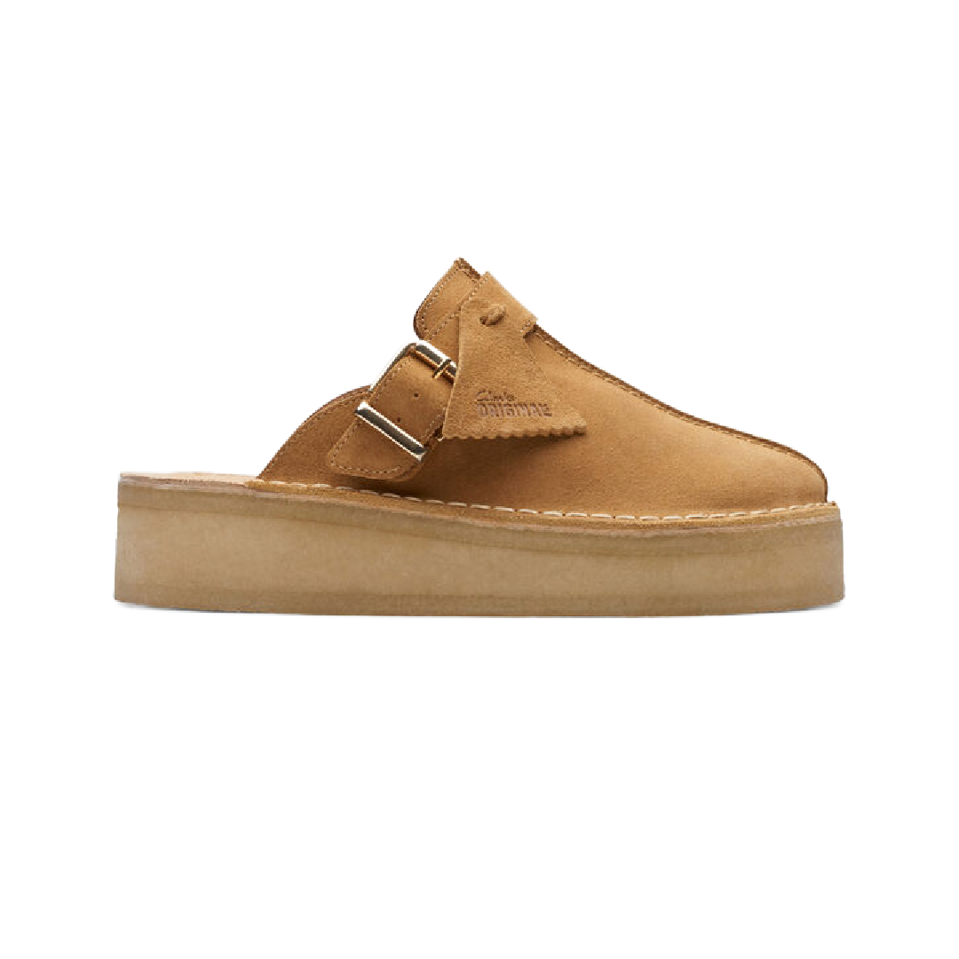 Clarks 'Trek Wedge Mule' - tan