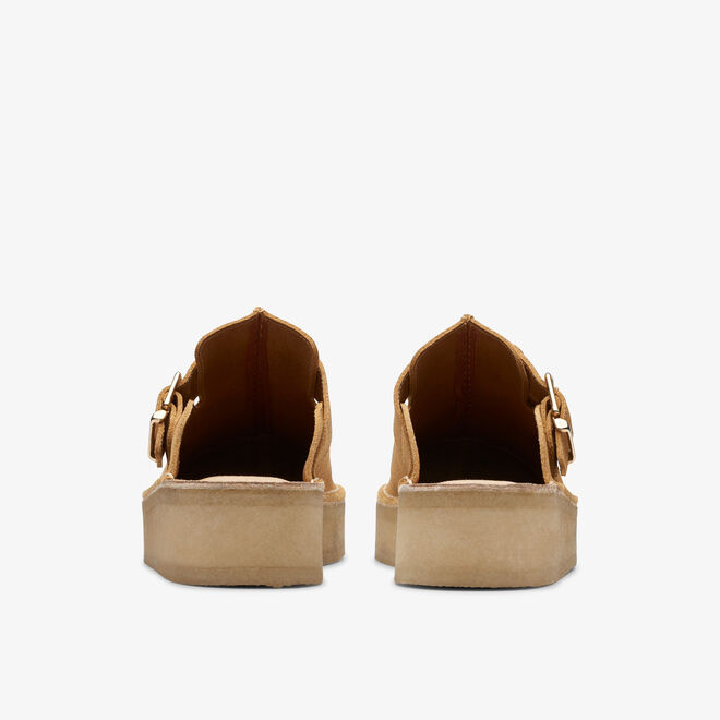 Clarks 'Trek Wedge Mule' - tan