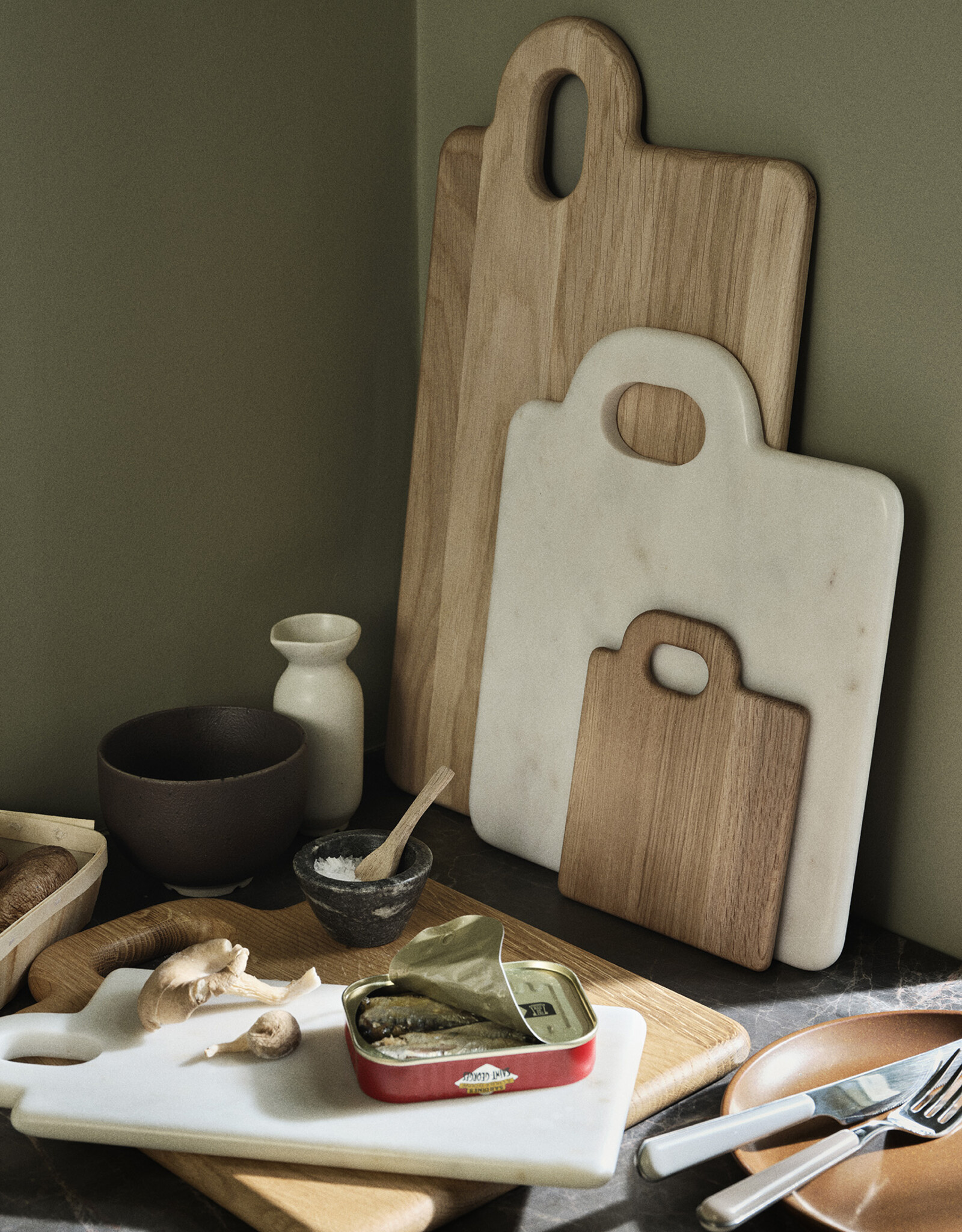 Broste cutting board 'Olina' XL - oak