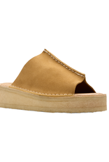 Clarks 'Wedge Slide' - mid tan