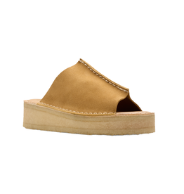 Clarks 'Wedge Slide' - mid tan