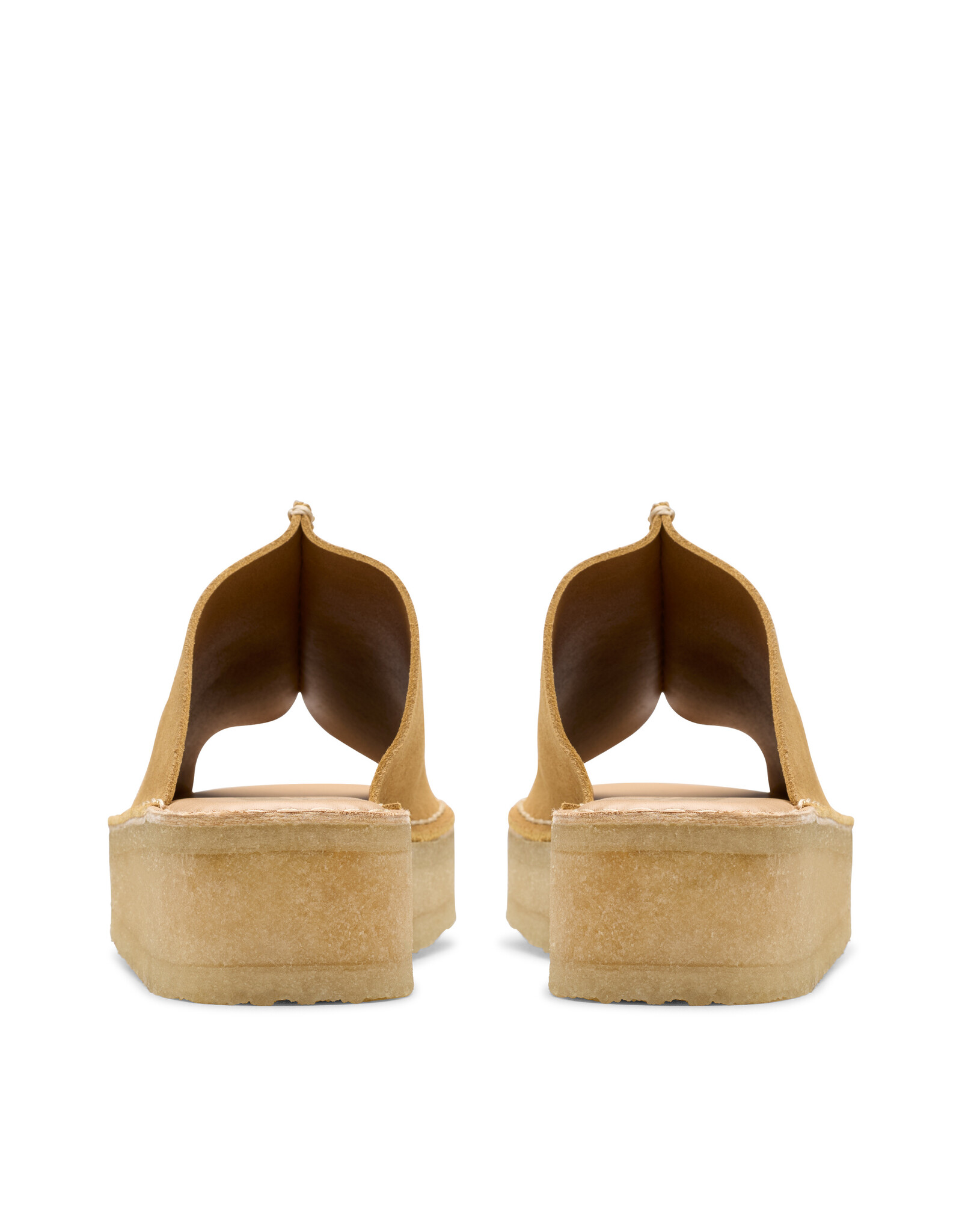 Clarks 'Wedge Slide' - mid tan