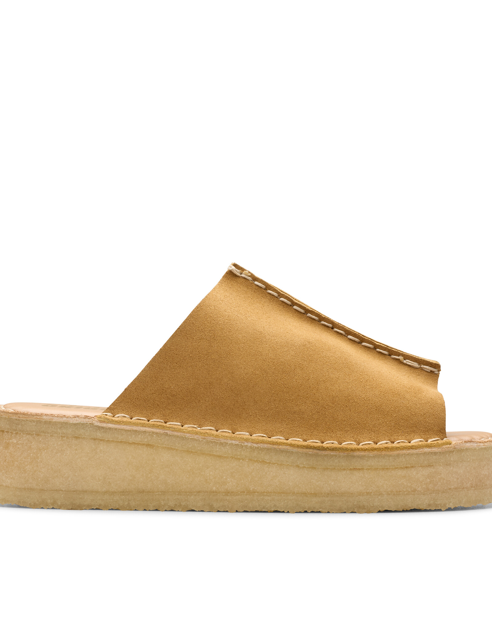 Clarks 'Wedge Slide' - mid tan