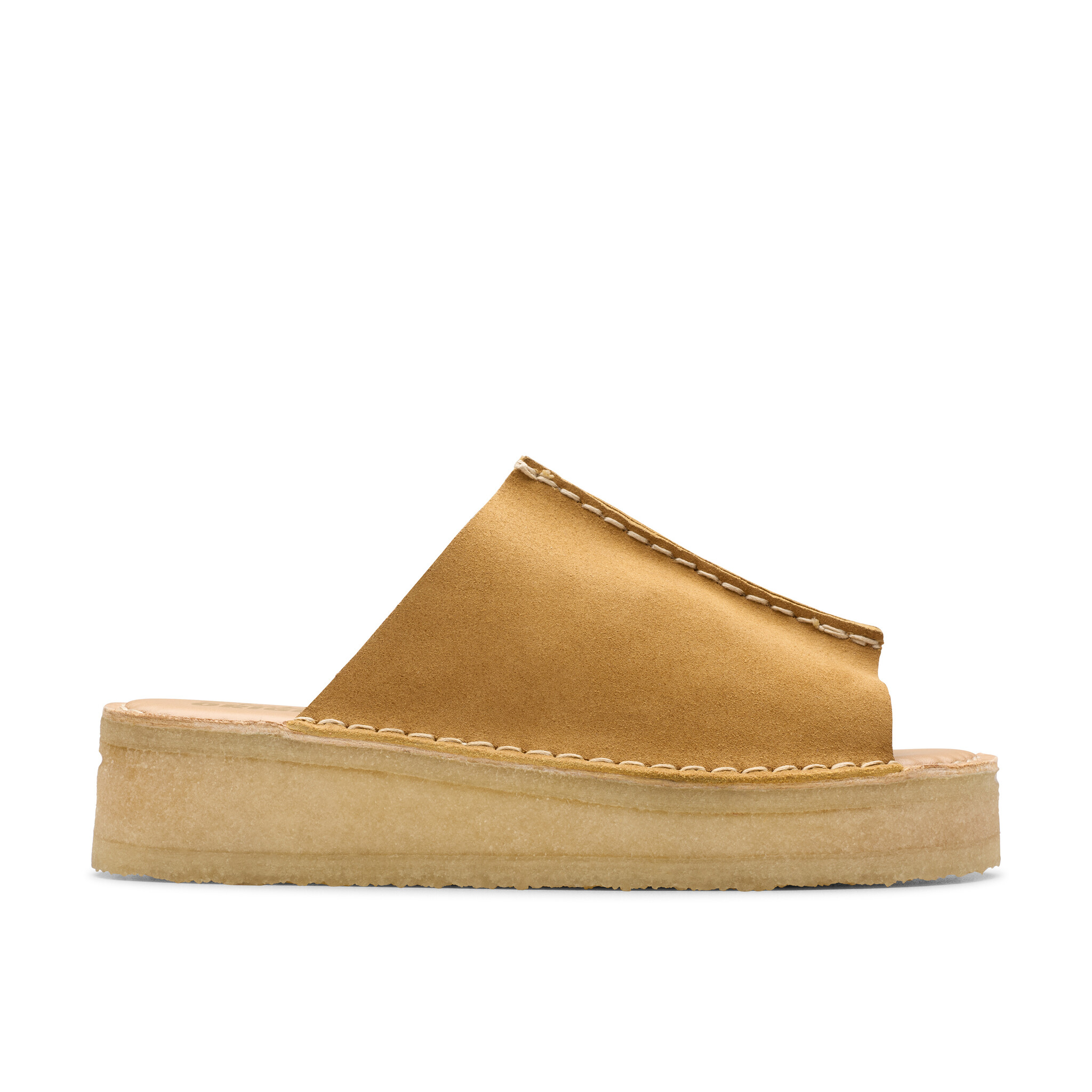 Clarks 'Wedge Slide' - mid tan