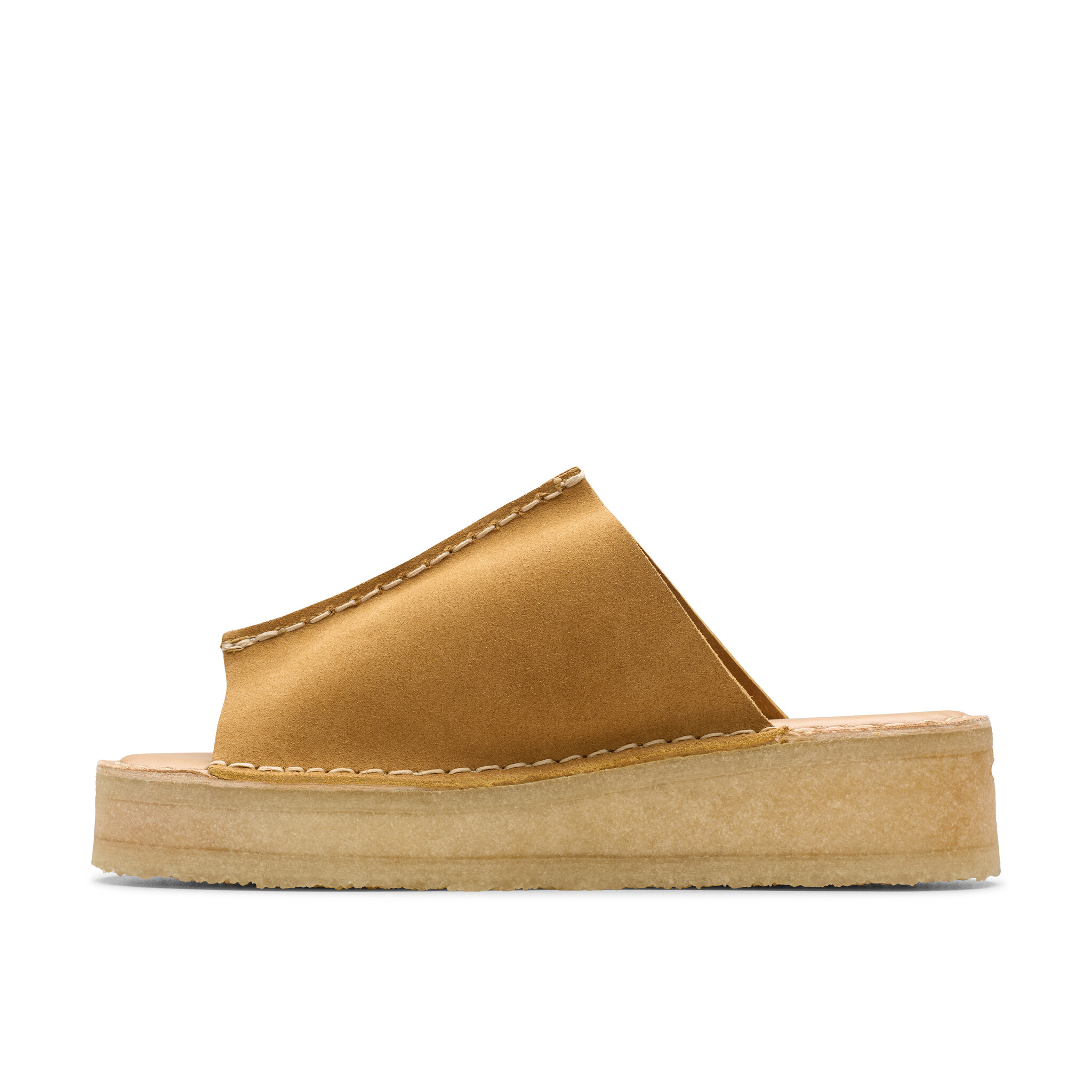 Clarks 'Wedge Slide' - mid tan