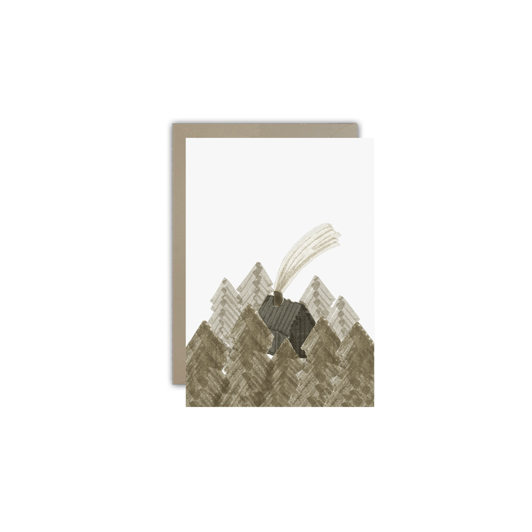 Esther Schuivens Illustraties kaart met envelop