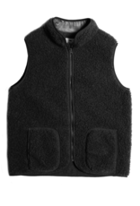 Alwero bodywarmer 'Rudi' wol - zwart