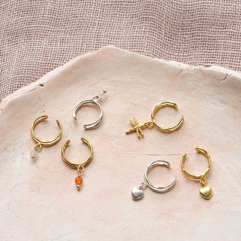 A Beautiful Story ear cuff gold