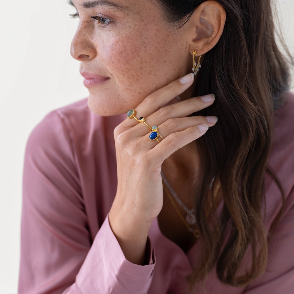 A Beautiful Story ring 'Visonary' gold