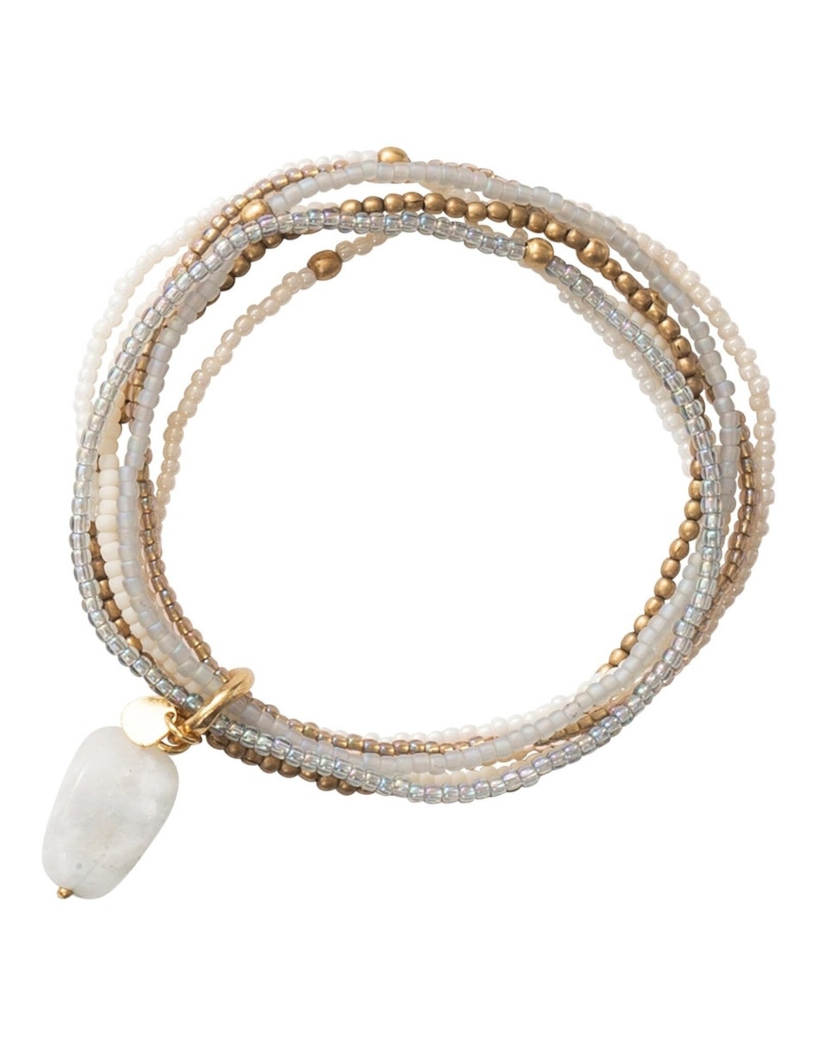 A Beautiful Story bracelet 'Nirmala' moonstone