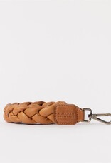 OMyBag Braided Shoulder Strap - Wild oak Soft Grain Leather