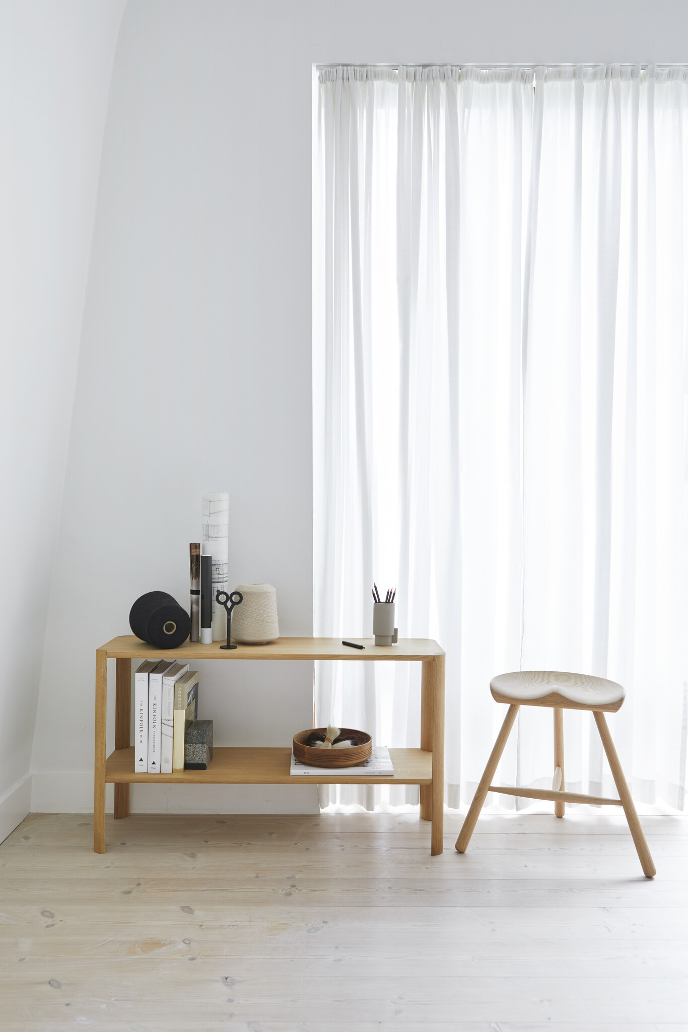 Form & Refine regaal - eiken