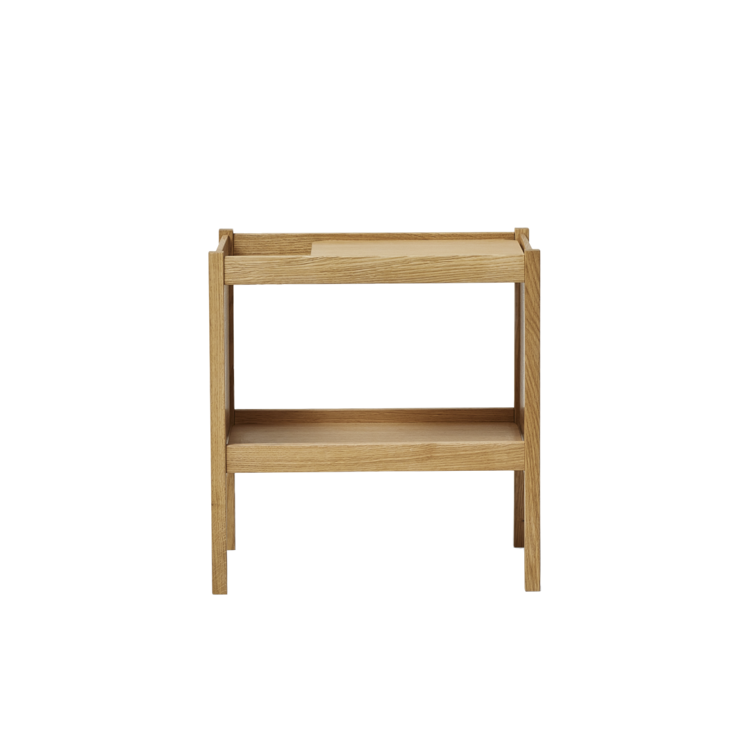 Form & Refine bijzettafel 'Journal' - eiken