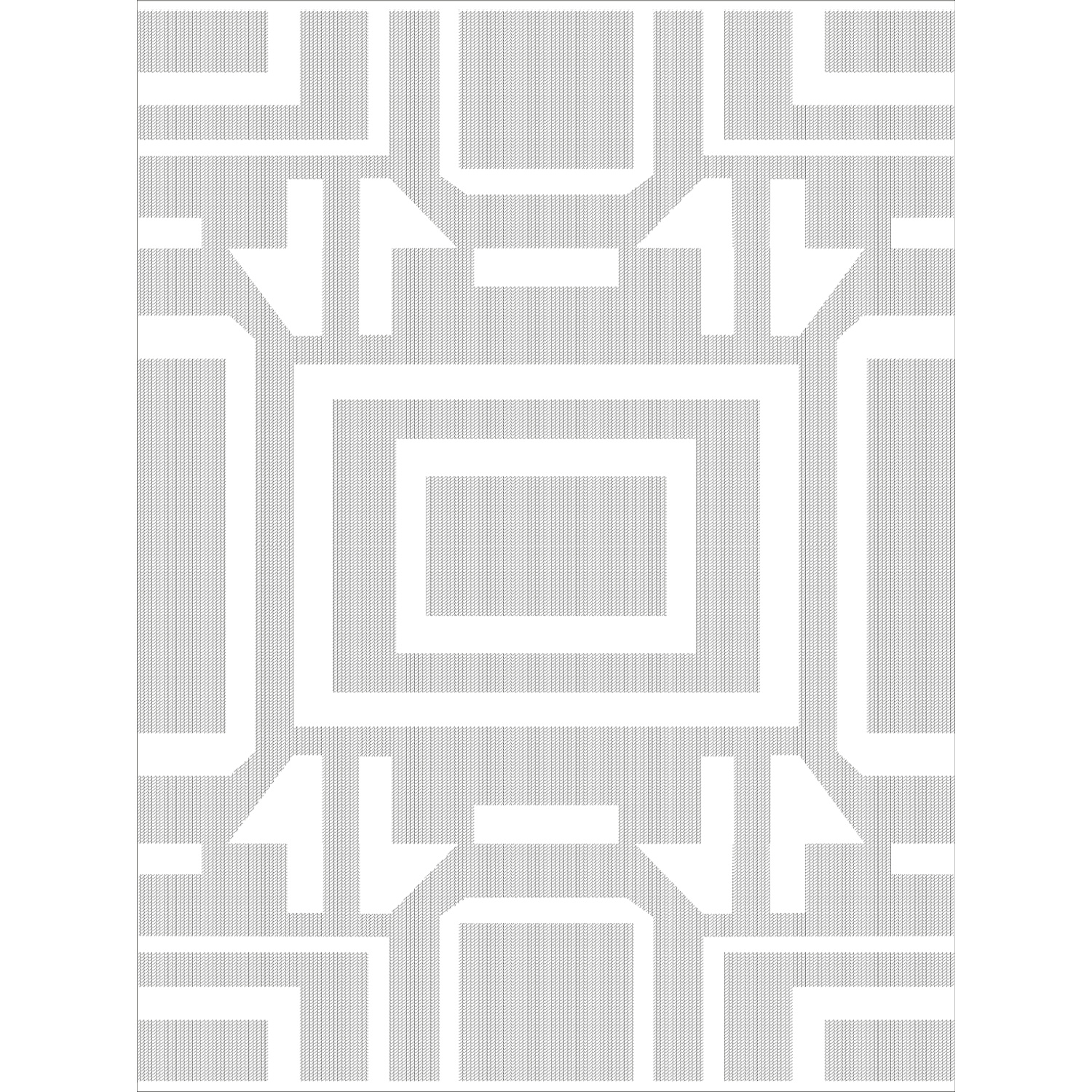 TineK Home vloerkleed 'Graphic' jute - div. maten