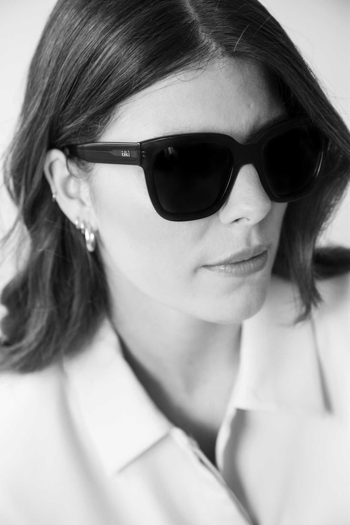 IKKI zonnebril 'Holly' - transparant grijs