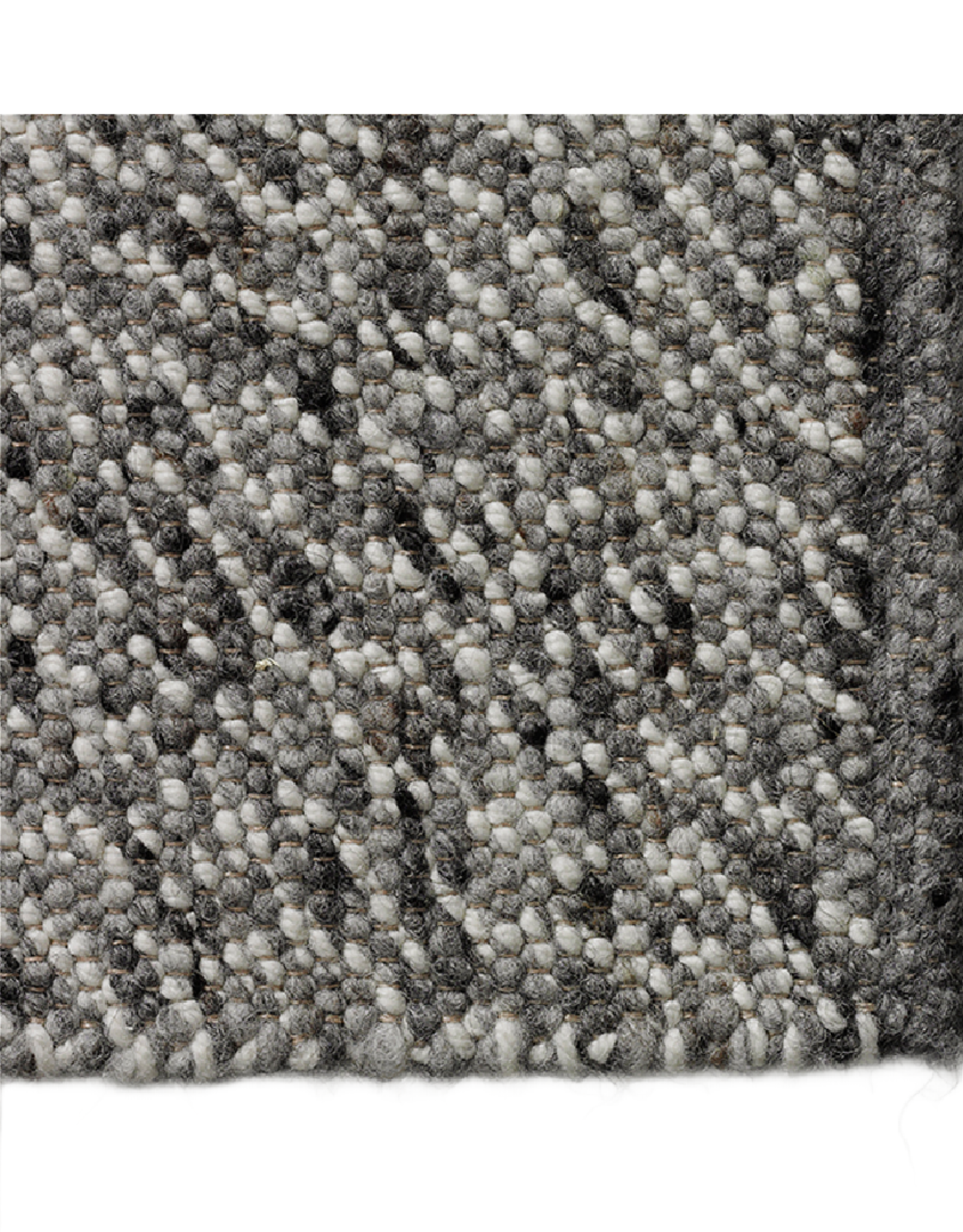 Beside Rugs vloerkleed 'Tweed' rond - wol