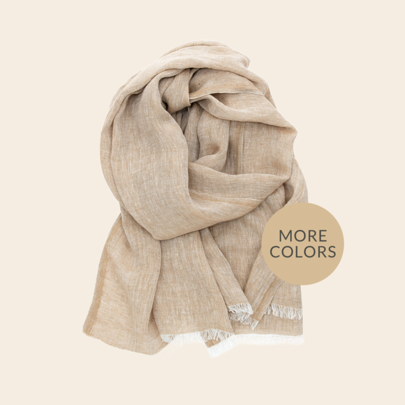 Lapuan Kankurit scarf  'Halaus' - linen