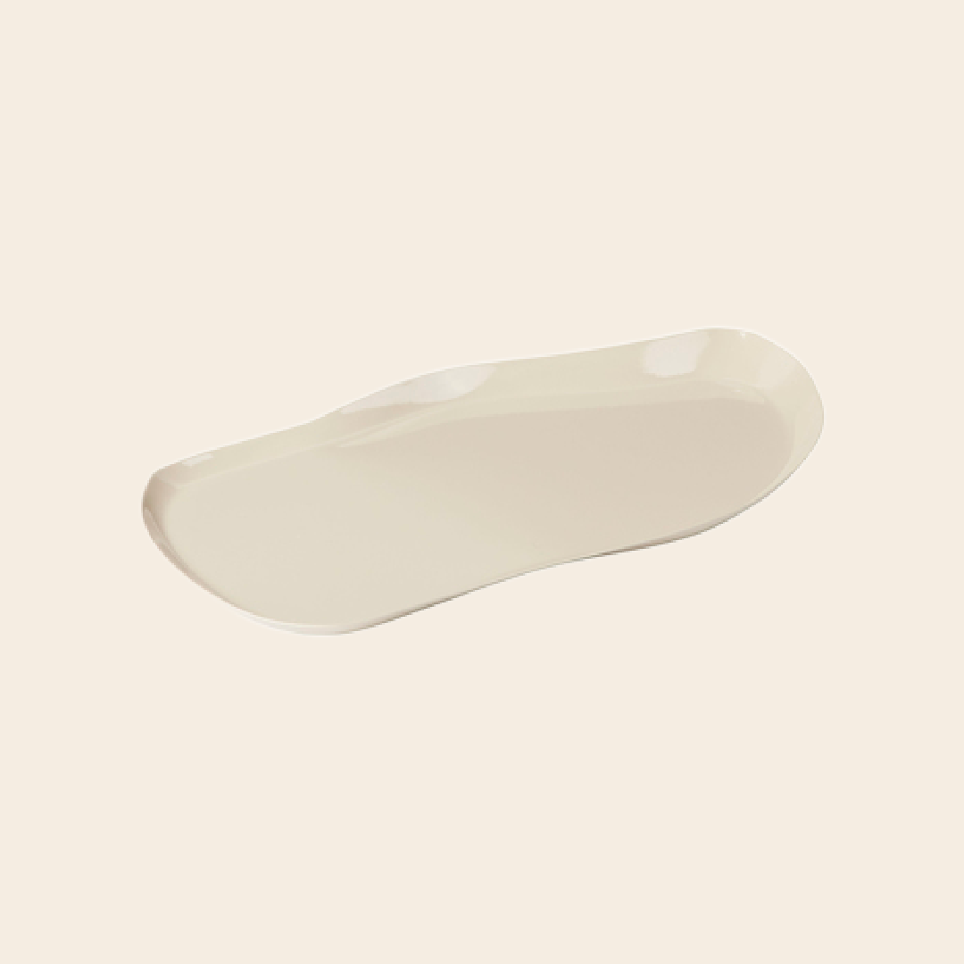 Broste tray 'Mie' - beige