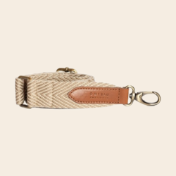 OMyBag Copy of schouderriem 'Webbing' zwart - zand
