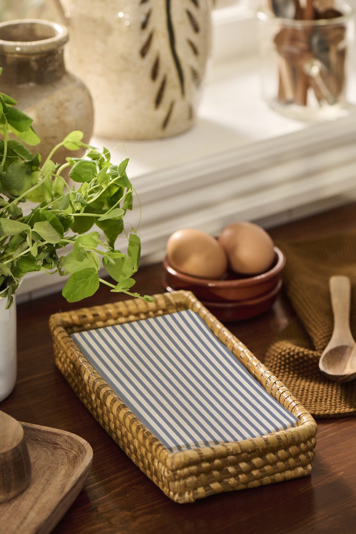 IBLaursen servethouder 'Oblong' - jute