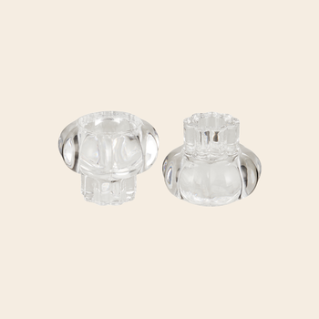 IBLaursen kandelaar / waxinehouder 'Fleur' - glas