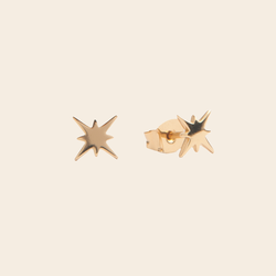 All the Luck in the World set/2 studs 'Starburst' - gold