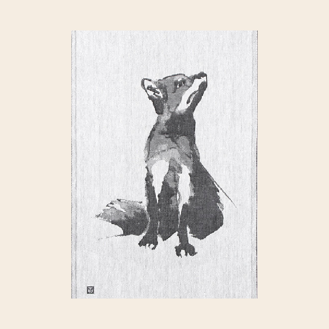 Teemu Järvi Copy of theedoek 'Huuhkaja' - linnen / katoen