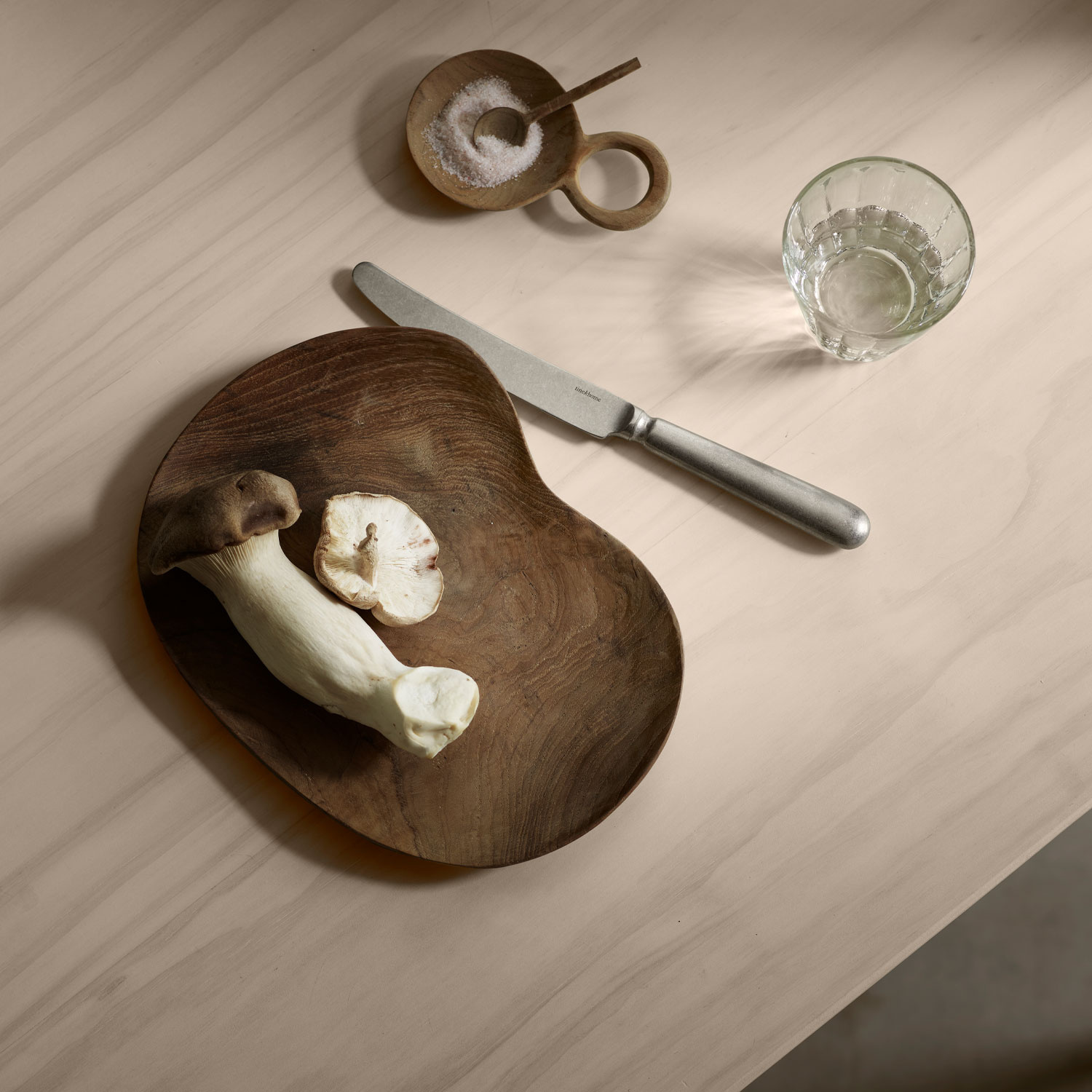 TineK Home bakje met lepel 'Nusa' - teak