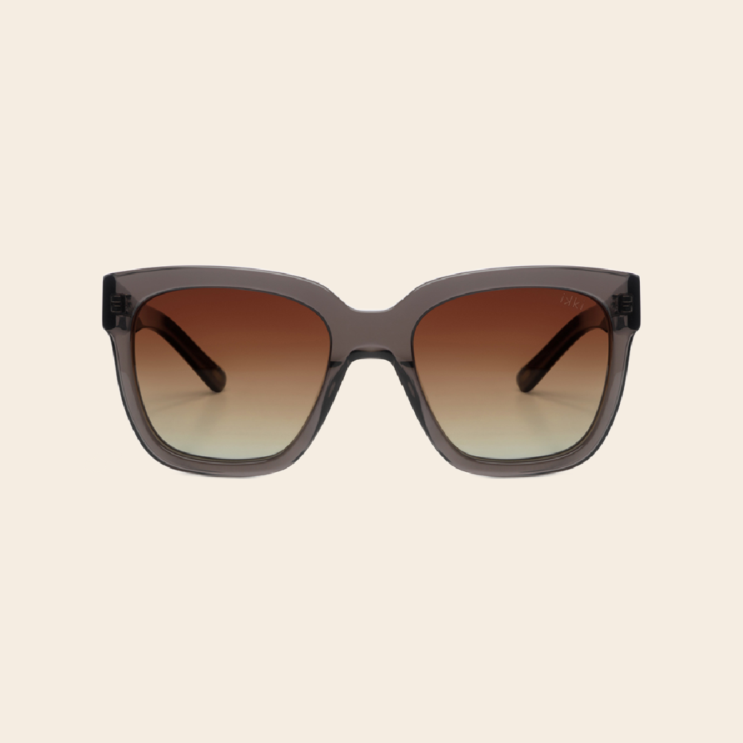 IKKI zonnebril 'Holly' - transparant grijs