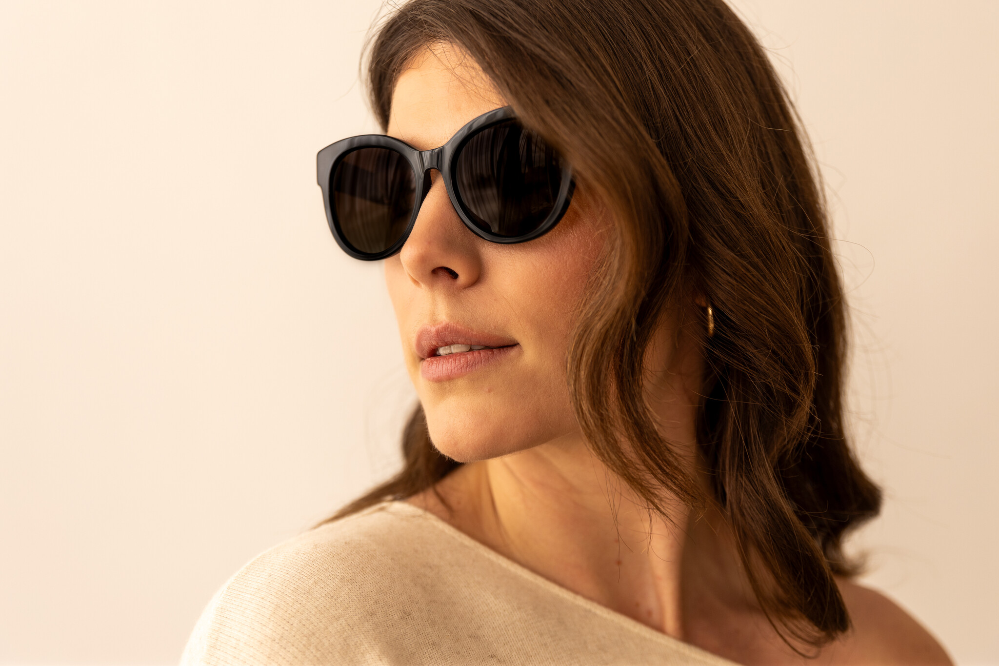 IKKI zonnebril 'Fenna' turtle brown