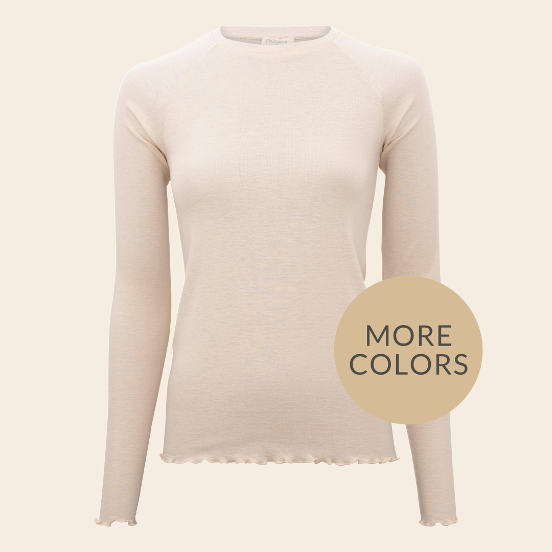 Minimalisma shirt 'Tate' wol / zijde