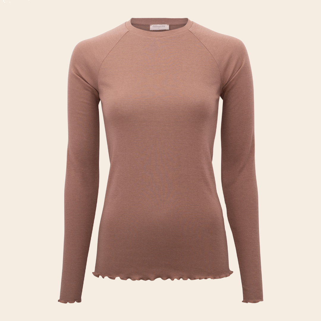 Minimalisma shirt 'Tate' wol / zijde