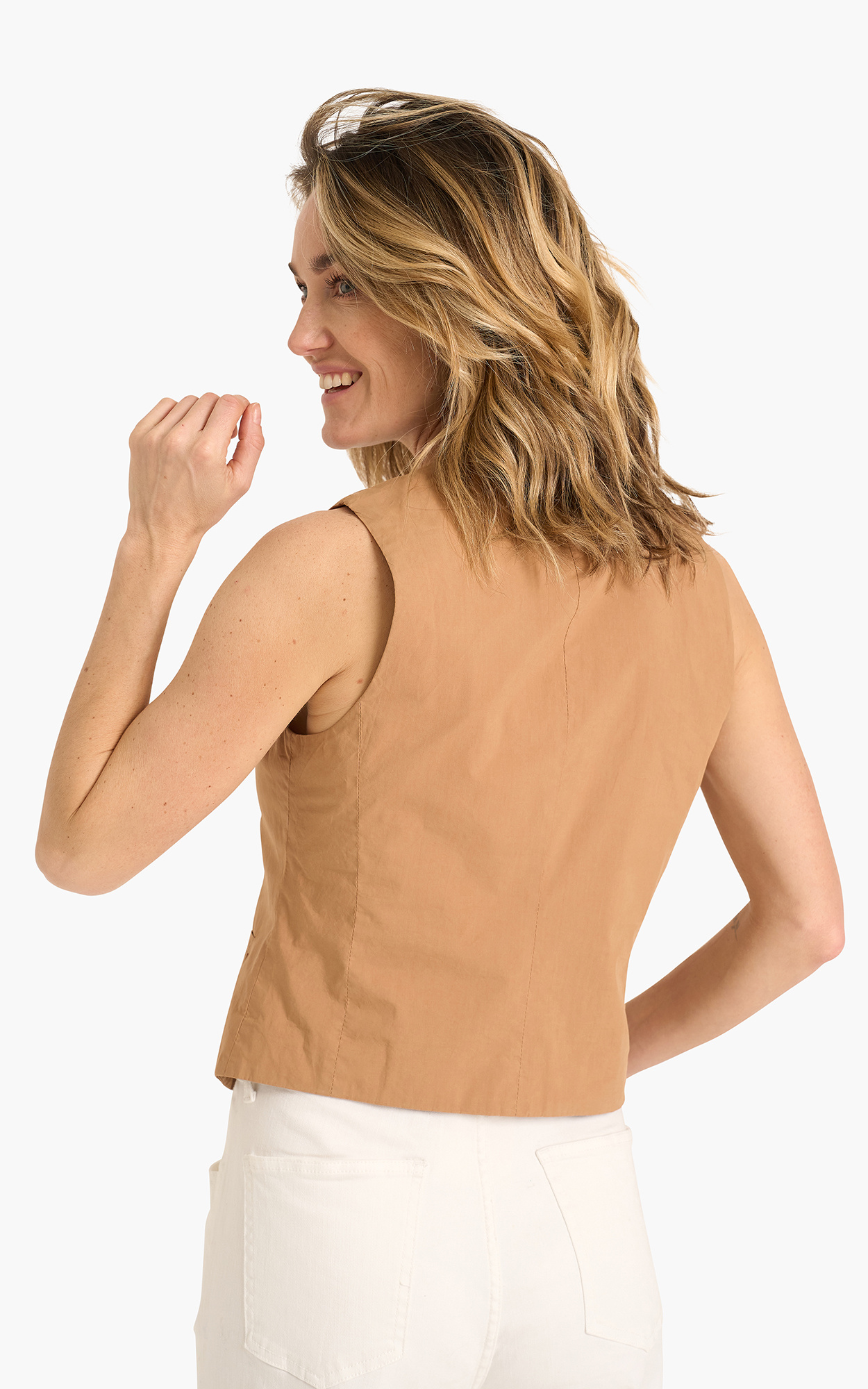 Aímée The Label jeans 'Silke' - creme