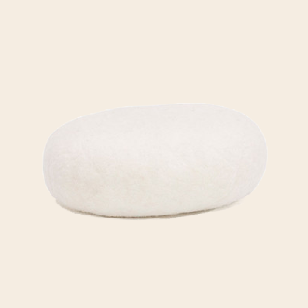 Mushkane pillow 'Chakati'  felt - natural