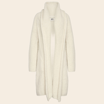 Inti Knitwear vest 'Abrazo' alpaca - ecru