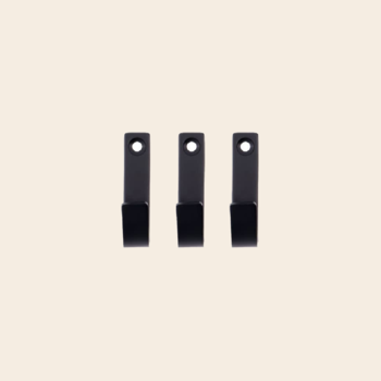 Meraki Haken 'Thapsus' - Schwarz