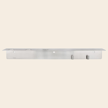 Meraki Flaschenregal mit Haken „Bottle“ – Edelstahl