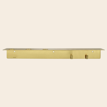 Meraki bottle hanger with hooks 'Bottle' - brass