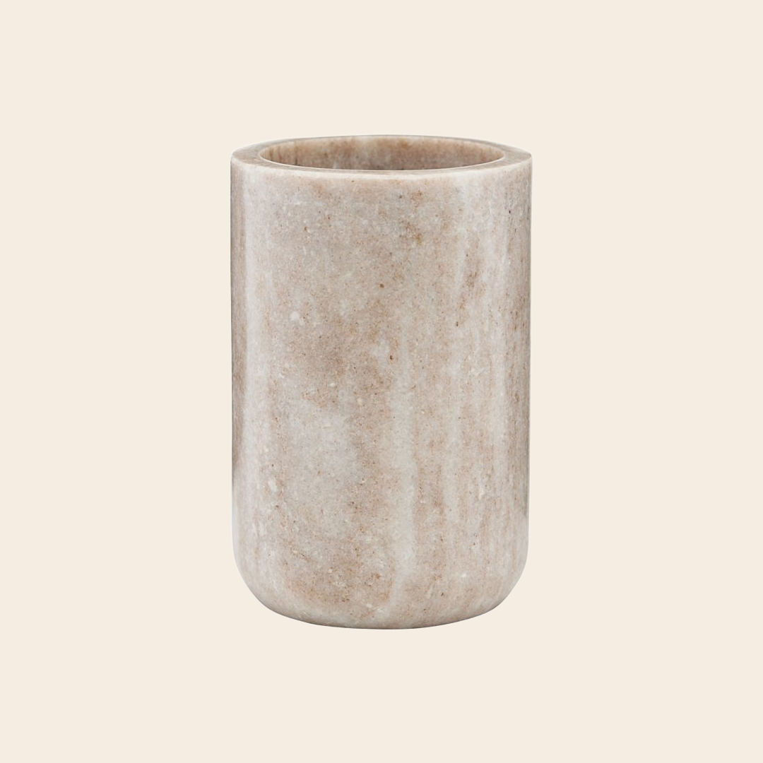 Meraki marble beker 'Mug' - beige