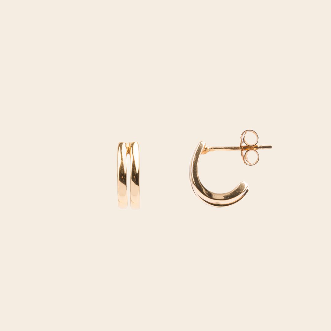 All the Luck in the World oorbel 'Bliss' - goud